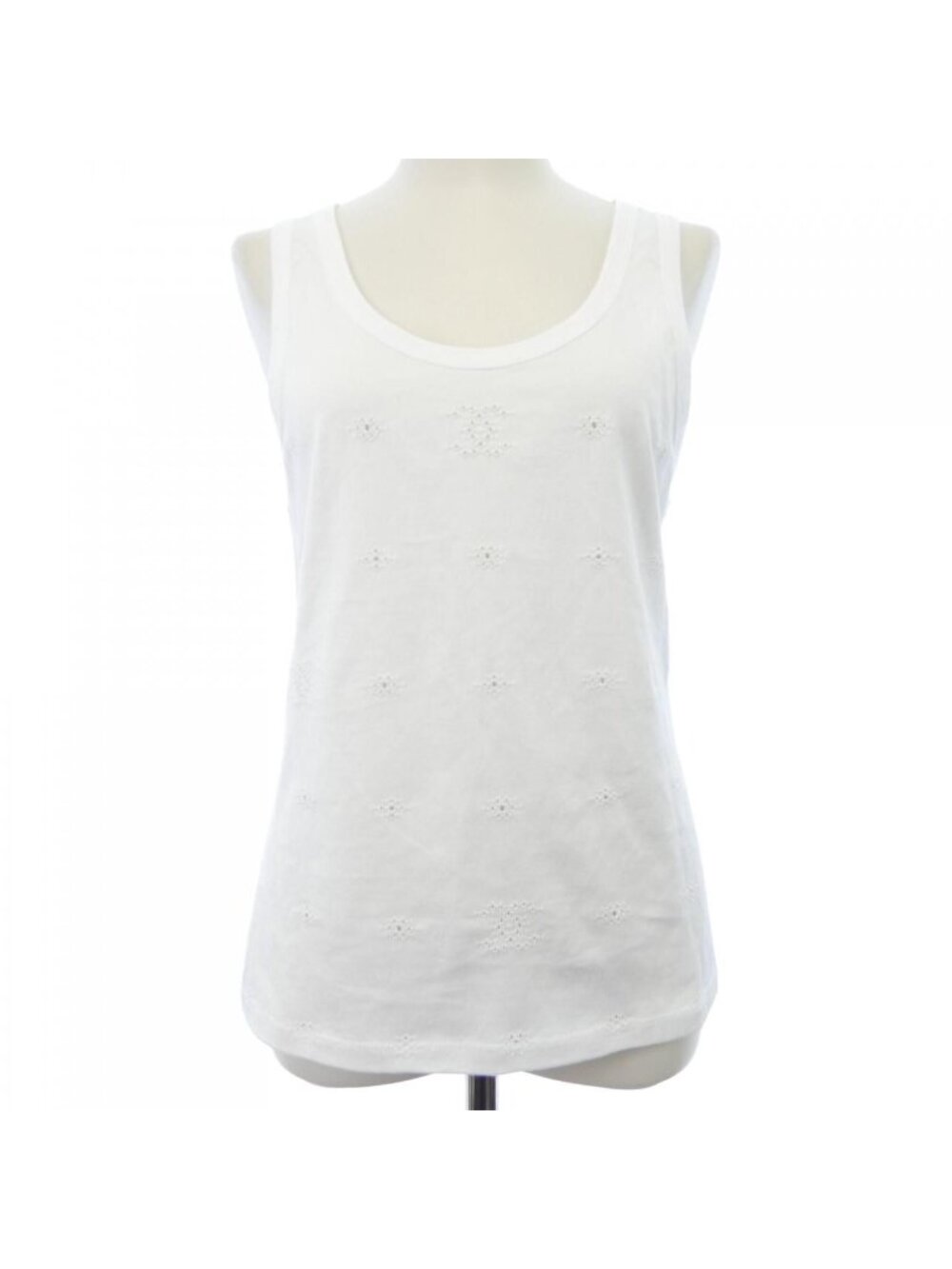 Chanel Tank Top White